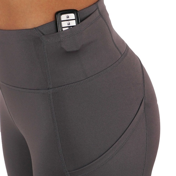 Full length yoga leggings side key and back pocket - Picture 5 of 6
